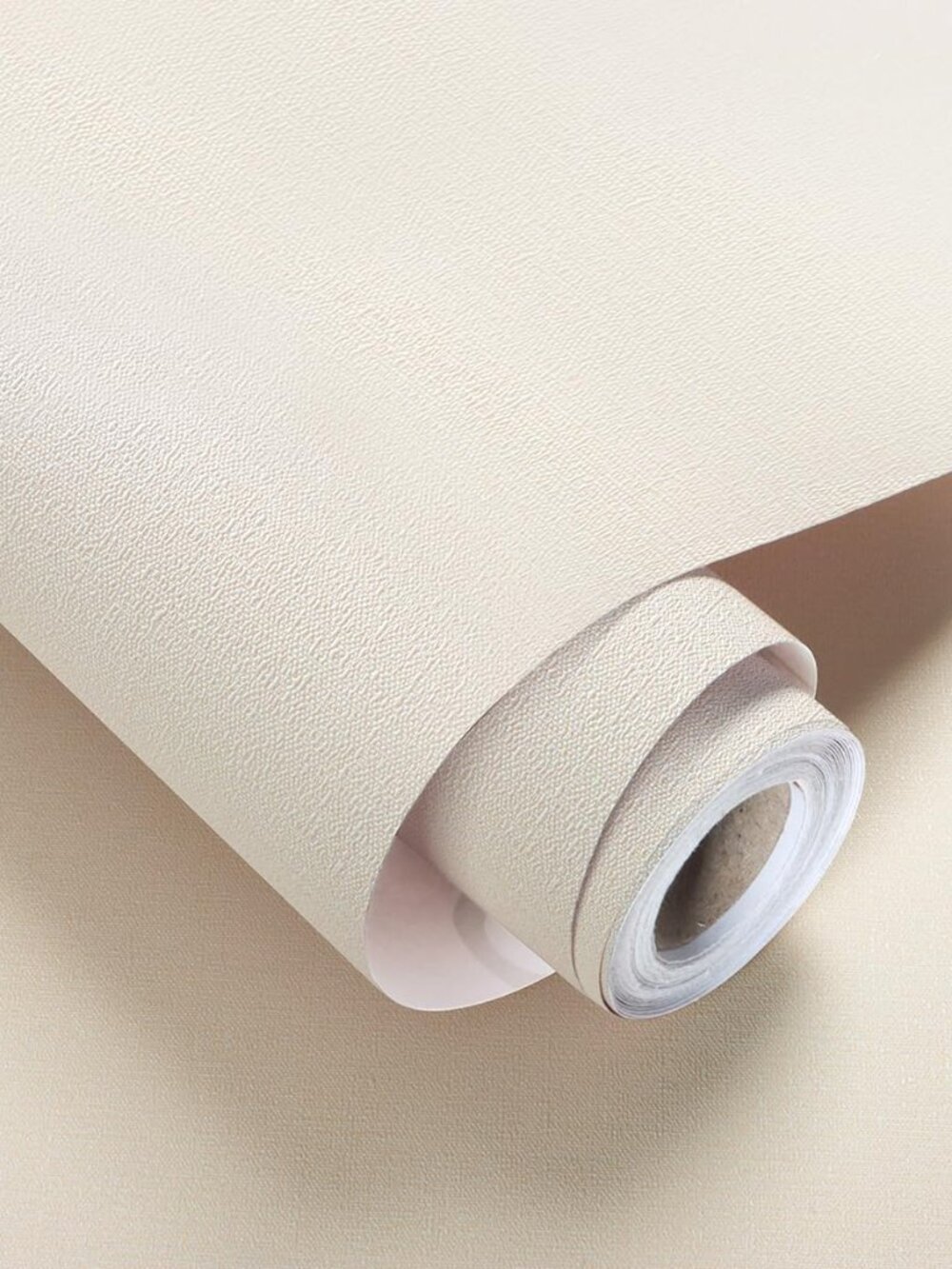 Grasscloth Peel and Stick Wallpaper Beige Vintage Paper 16in x 118in